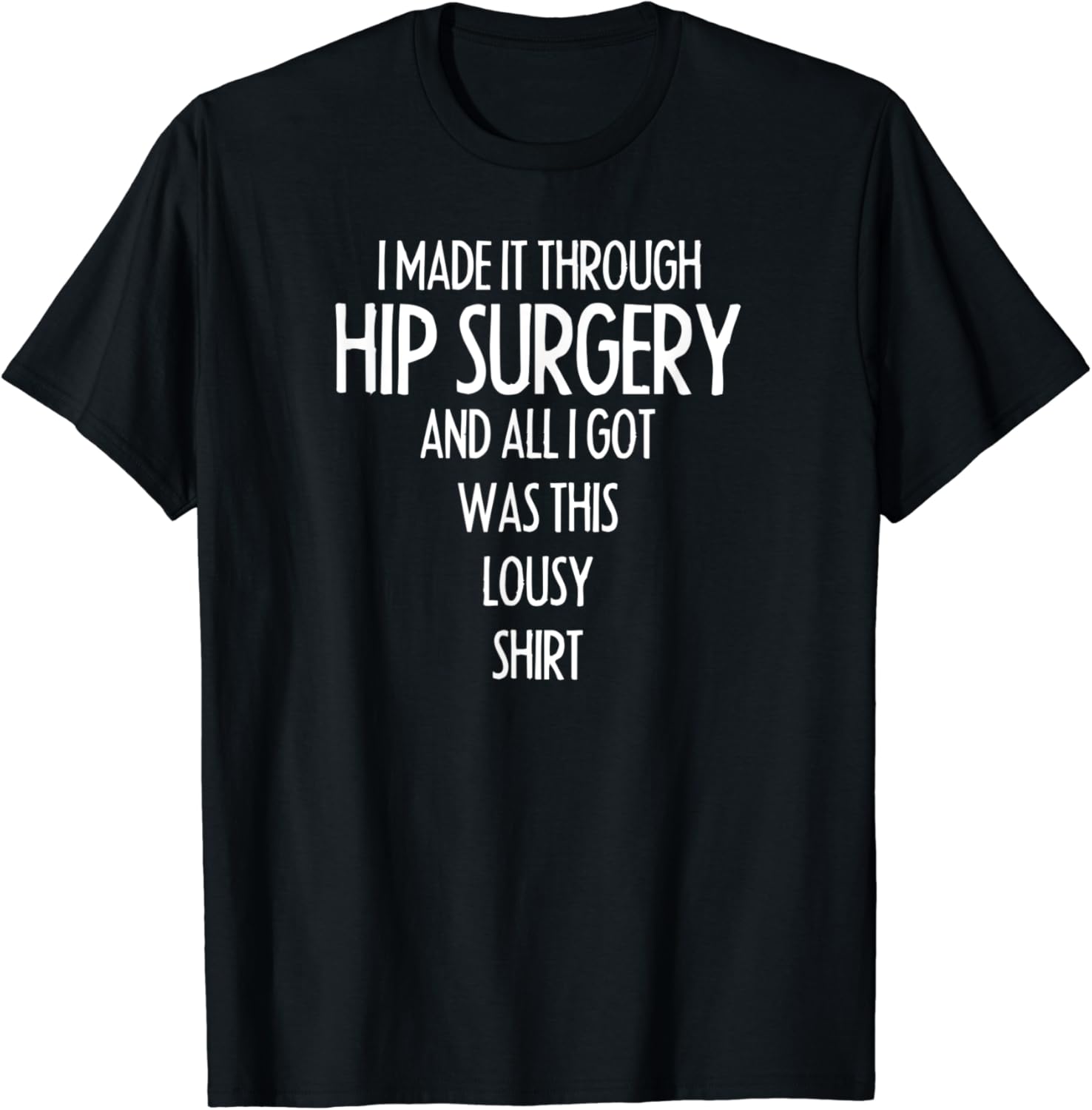 Bionic Hip Replacement Recovery Gift TShirt Men Women Amazon.co.uk